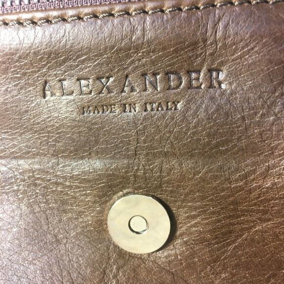 ALEXANDER LEATHER Crossbody / Wristlet Bag - Picture 9 of 13